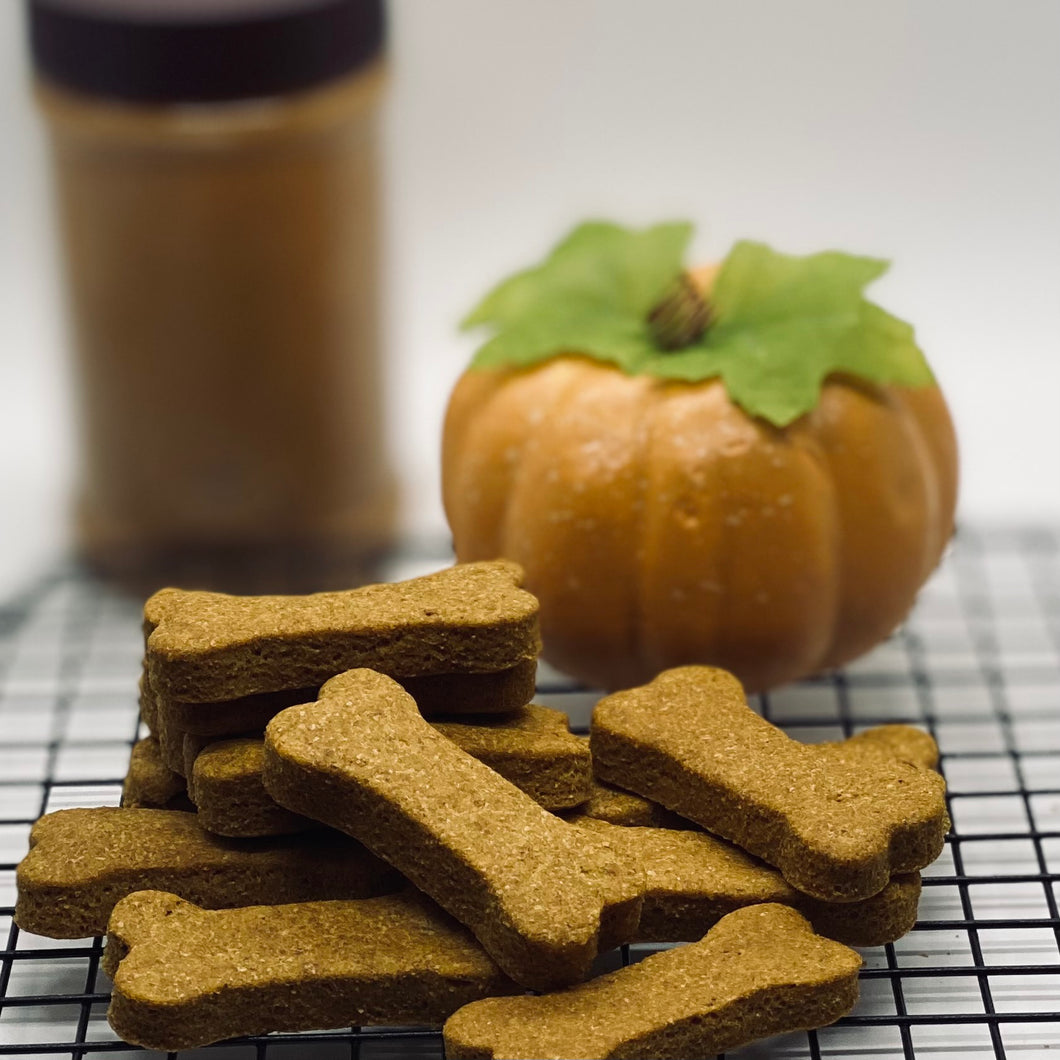 Pumpkin Peanut Butter Biscuits