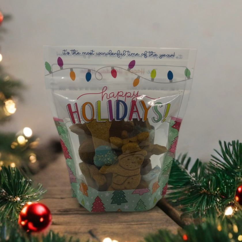 Happy Holidays Treat Bags