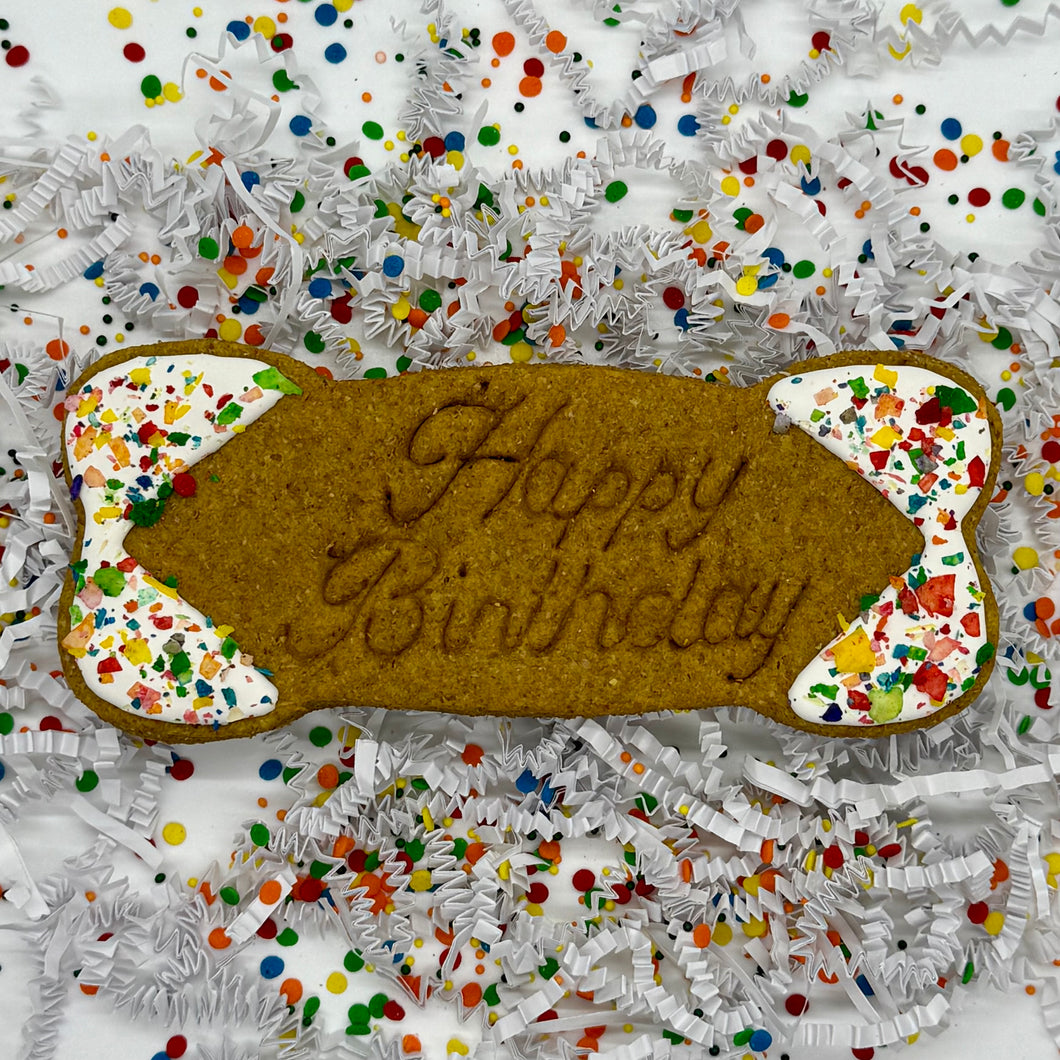 Jumbo Happy Birthday Bone