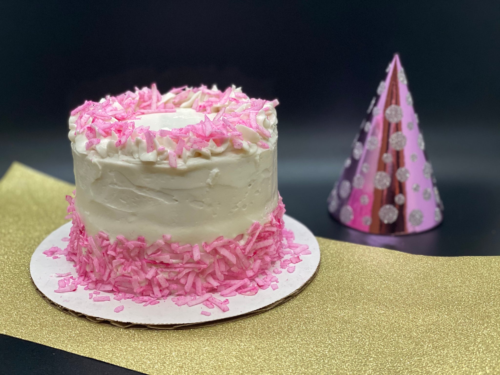Coconut Sprinkles Cake – Something to Bark About NJ